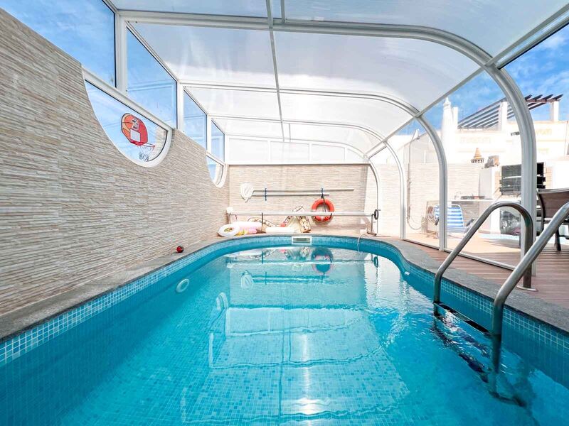 House 3 bedrooms Pedra Alçada São Gonçalo de Lagos - equipped, garage, playground, air conditioning, barbecue, solar panels, boiler, fireplace, swimming pool, terrace