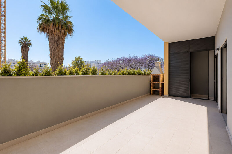 Apartment new 3 bedrooms Portimão - terrace