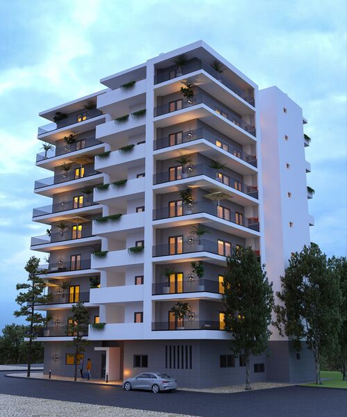 Apartamento novo T4 Fojo Portimão - bbq, chão flutuante, excelente localização, varandas, painel solar, chão radiante