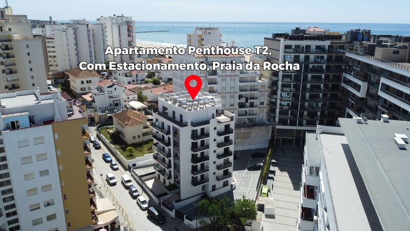 апартаменты T2 новые Praia da Rocha Portimão - вид на море, солнечные панели, террасы, терраса