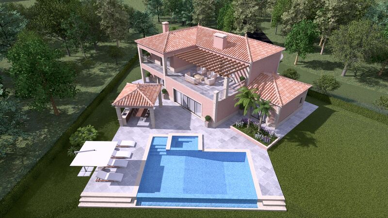 House nieuw V4 Penina Alvor Portimão - underfloor heating, swimming pool, air conditioning, terrace, garage, fireplace, balconies, terraces, balcony