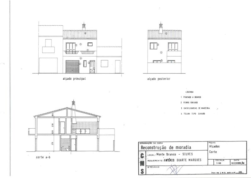 House in good condition V2 Monte Branco Silves - garage, barbecue