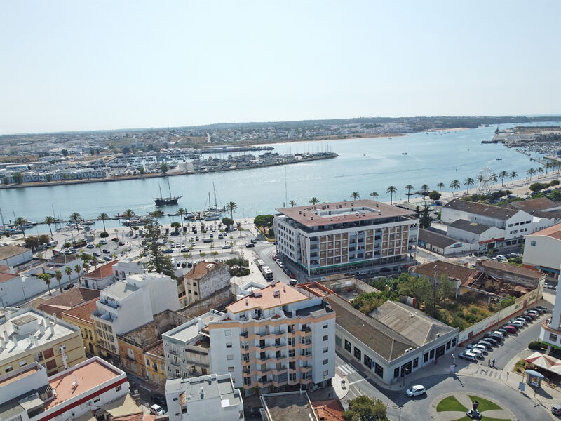 Apartment T2 Zona Ribeirinha Portimão - terrace, balcony, balconies, equipped, marquee
