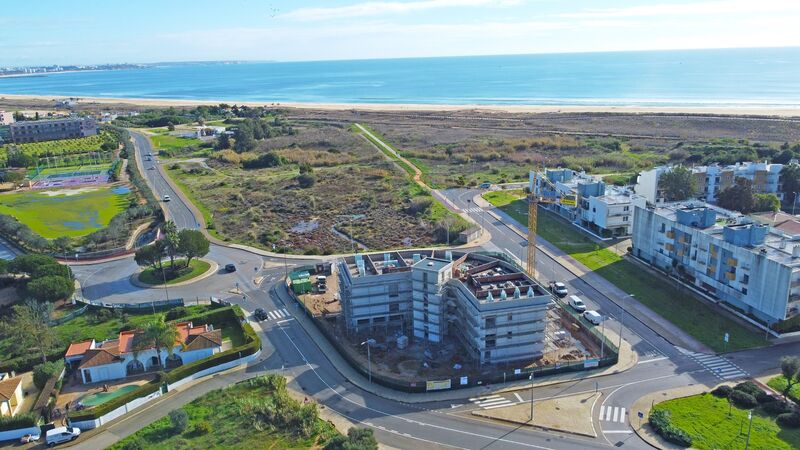 Apartamento T2+1 nuevo con vistas al mar Meia Praia São Gonçalo de Lagos - comunidad cerrada, barbacoa, terraza, jardín, piscina, vistas al mar, aire acondicionado
