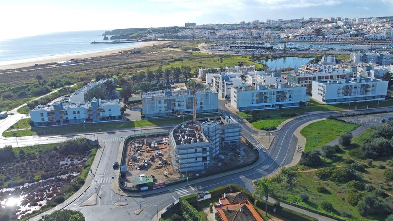 Apartment Modern sea view 2+1 bedrooms Meia Praia São Gonçalo de Lagos - barbecue, air conditioning, terrace, swimming pool, gated community, garden, sea view