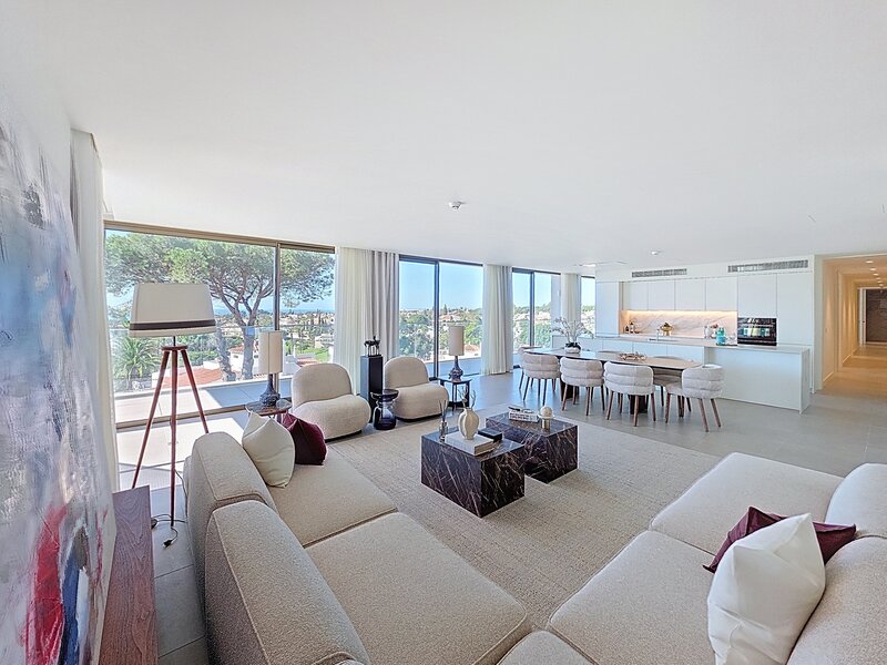 Apartamento T4 de luxo Vale de Milho Lagoa (Algarve) - piscina, arrecadação, garagem, jardins, varandas, terraço