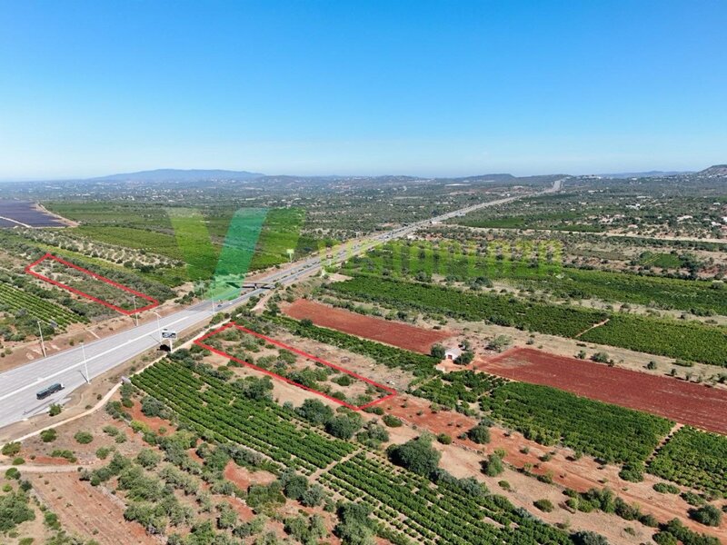 Land new flat Carrasqueiro Paderne Albufeira - electricity, good access, easy access, water, electricity