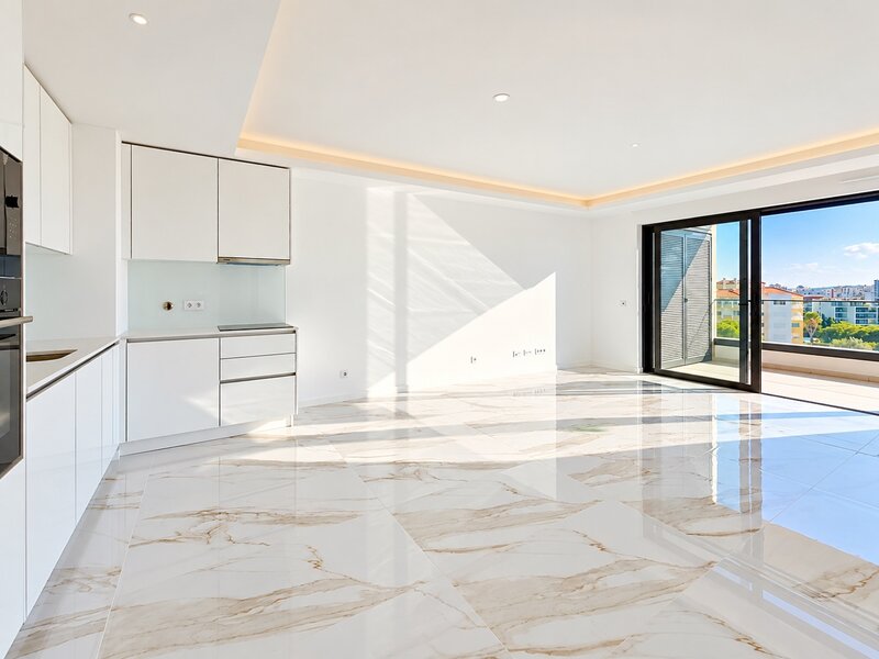 Apartment new 2 bedrooms Vale das Hortas Portimão - air conditioning, double glazing, gated community, swimming pool, garden
