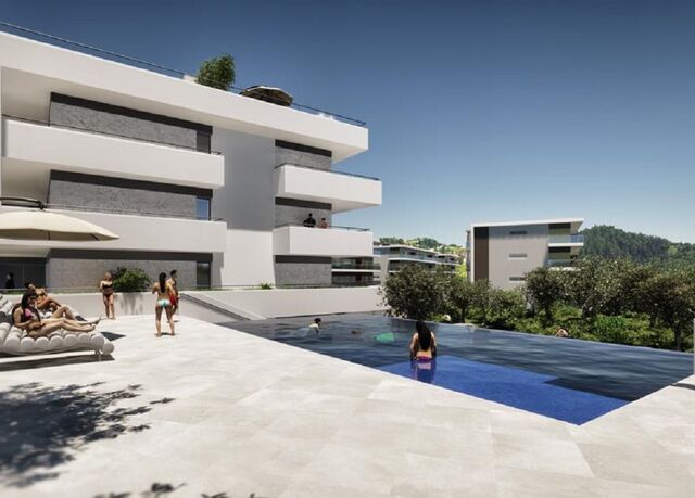 Apartamento T2 Moderno em construção Portimão - piscina, varandas, condomínio privado, ar condicionado, garagem