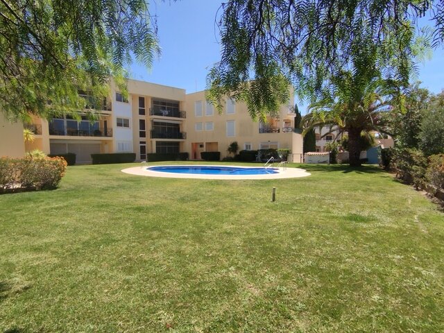 Wohnung T2 Vilamoura Quarteira Loulé - parkplatz, swimmingpool, garten, garage, ausgestattet, terrassen, zentralheizung, klimaanlage
