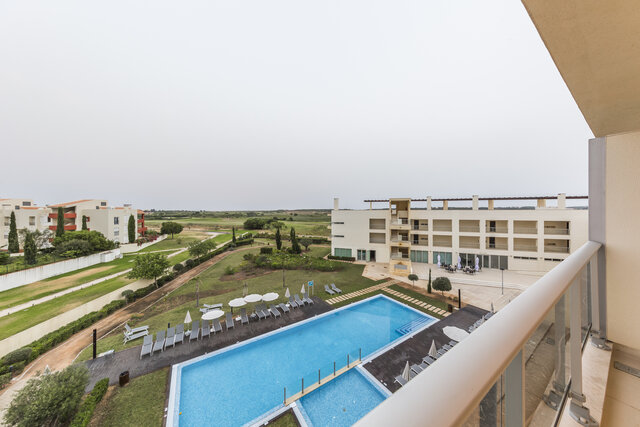 Apartment Duplex sea view 2 bedrooms Vilamoura Quarteira Loulé - furnished, equipped, terrace, gardens, balcony, sea view, store room