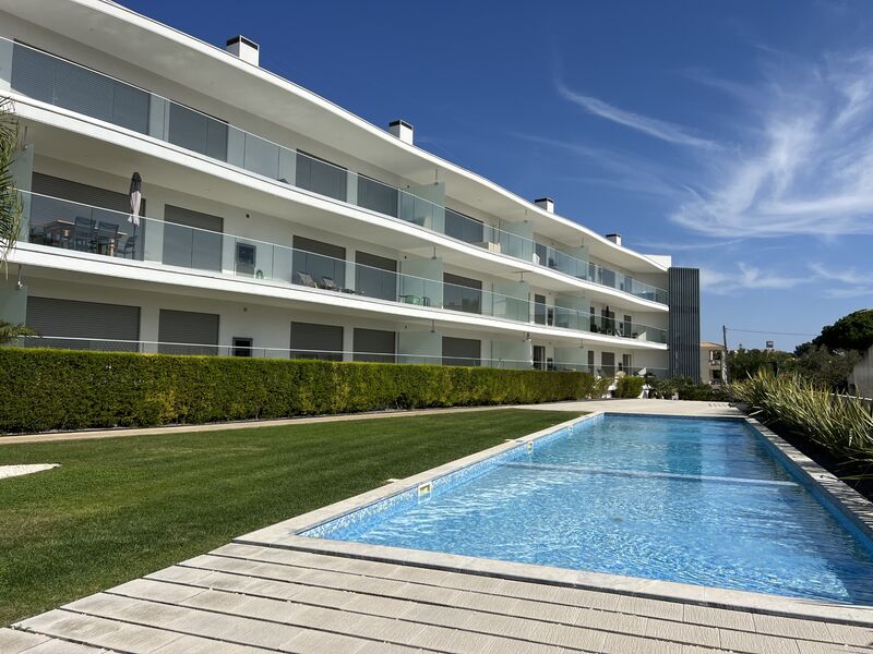 Apartment T2 Olhos de Água Albufeira - swimming pool, balcony, equipped, air conditioning, solar panels, furnished, barbecue, garden, garage