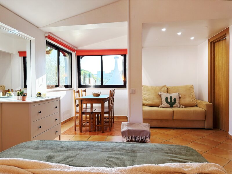 Apartamento T0 Remodelado Aldeia das Açoteias Albufeira - piscina, cozinha equipada, mobilado, ar condicionado, jardins