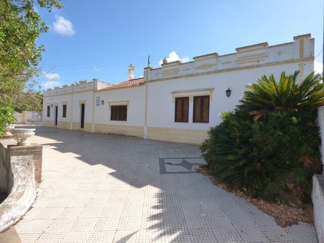 Quinta com casa V4 Alcantarilha Silves - jardim, piscina