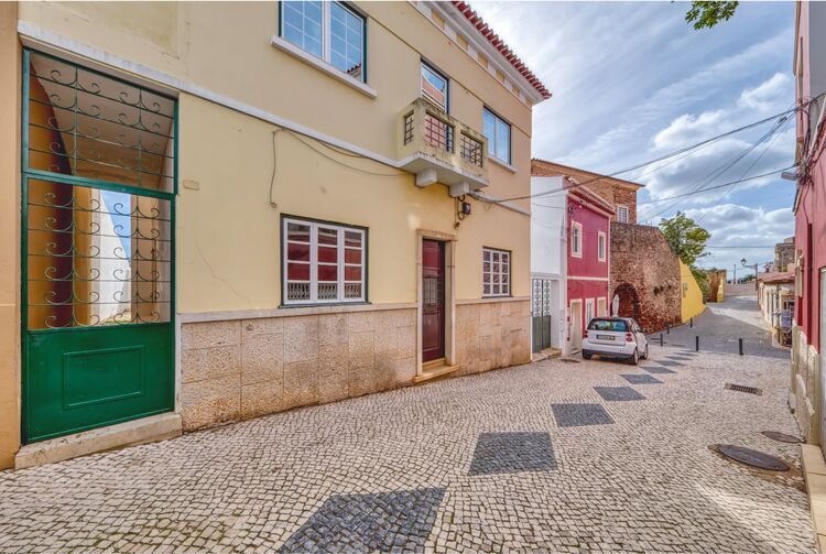 Casa no centro V4 Silves - varanda