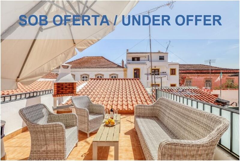 House V2+1 Semidetached in the center Silves - air conditioning, store room, double glazing, terrace, barbecue, terraces