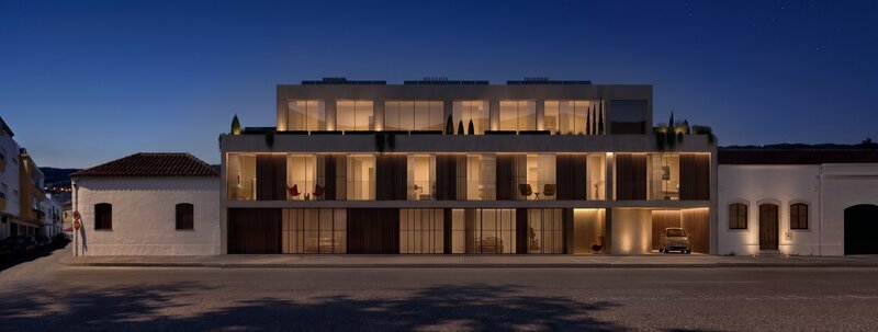 Appartement T3 in het centrum Silves - dubbel glas, zonnepanelen, balkons, terrasen