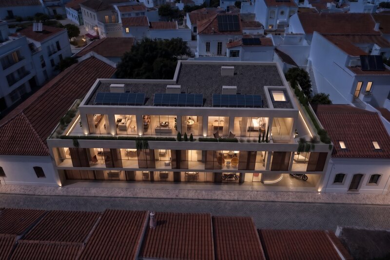 Apartamento T2 no centro Silves - vidros duplos, painéis solares, varandas, terraços