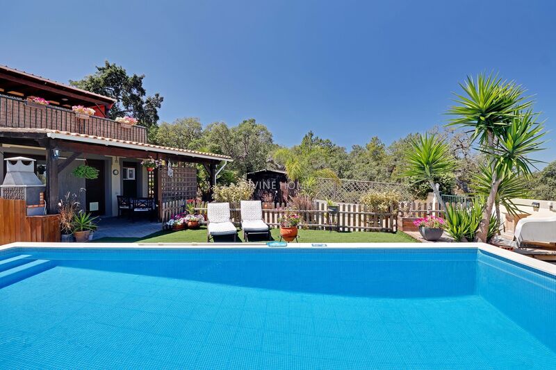 House V3 excellent condition São Brás de Alportel - equipped, swimming pool, fireplace, terrace, double glazing, garden