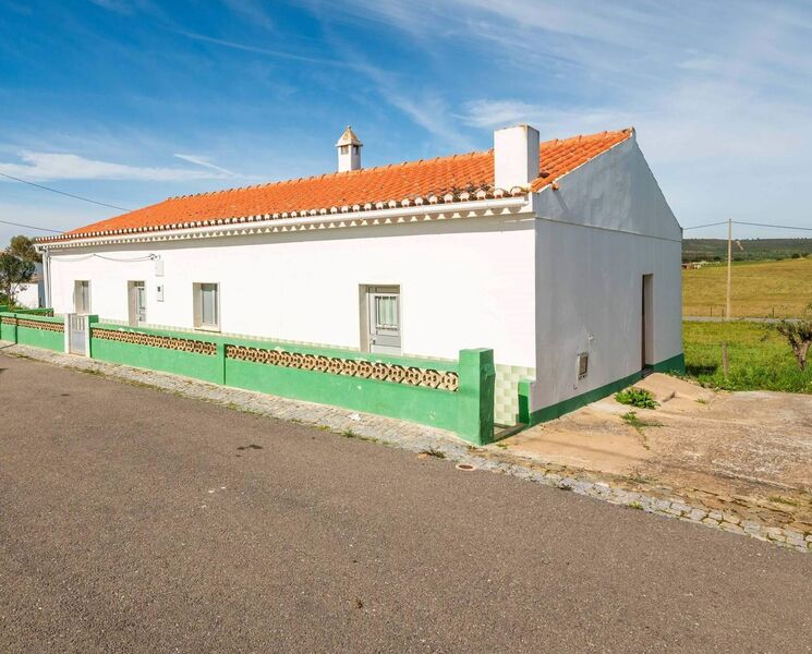 House 2 bedrooms Isolated Alcaria Ruiva Mértola - fireplace, terrace