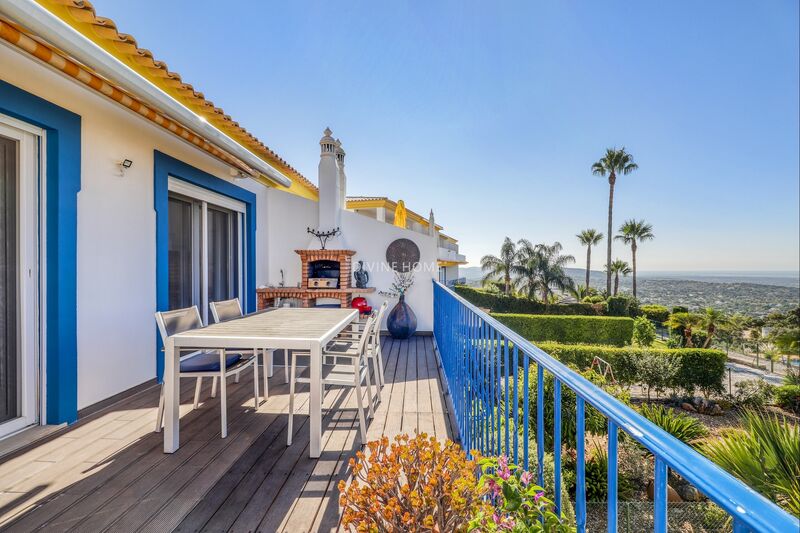 House Semidetached 4 bedrooms Santa Bárbara de Nexe Faro - balcony, sea view, garden, swimming pool, terrace, barbecue, tennis court