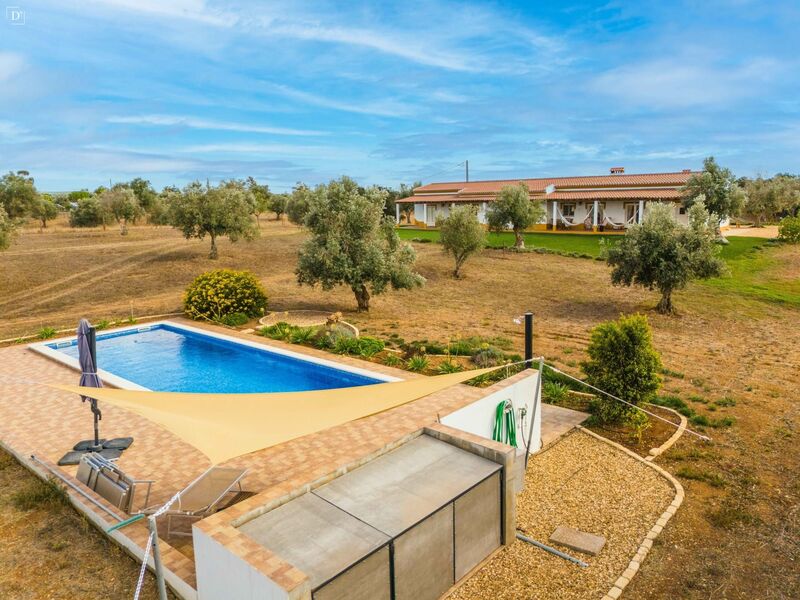 House Typical in the countryside 4 bedrooms Ferreira do Alentejo e Canhestros - terrace, barbecue, garden, double glazing, swimming pool, air conditioning, store room