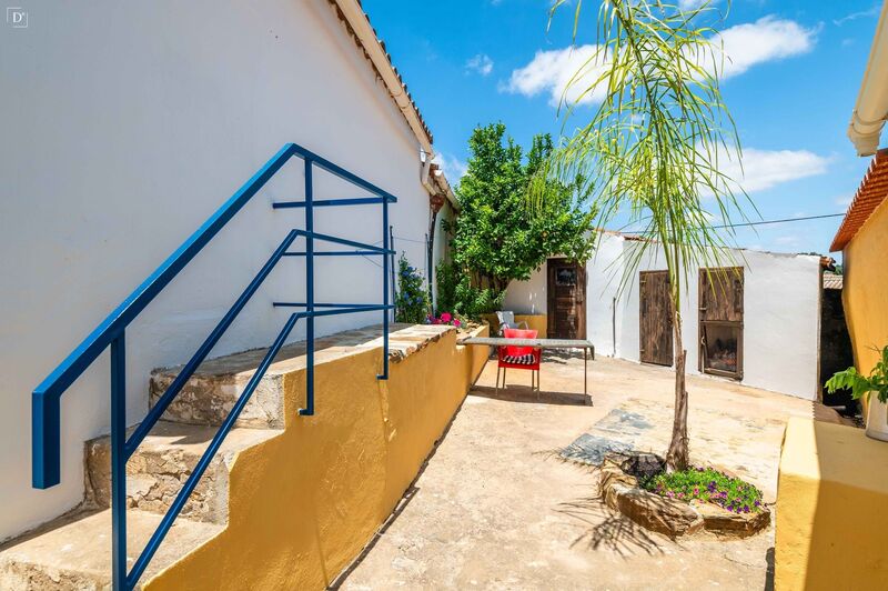 Casa V2 Renovada São Martinho das Amoreiras Odemira - lareira, arrecadação, terraço