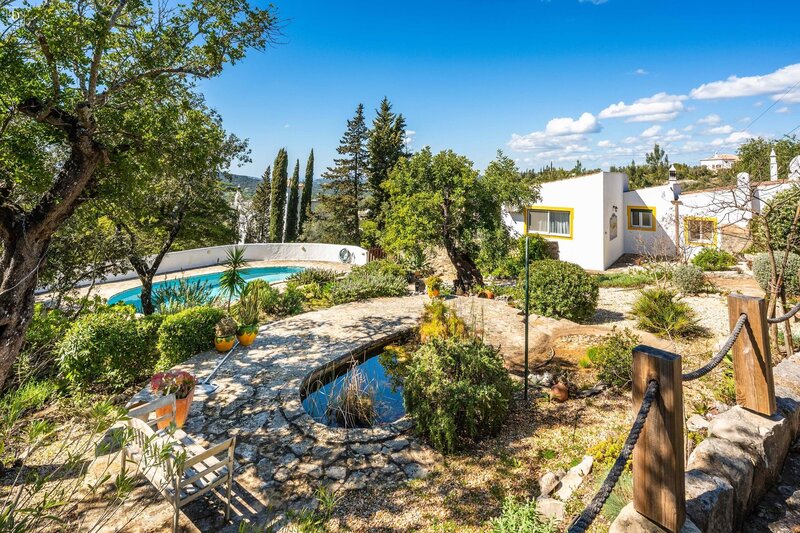 Haus V4 São Brás de Alportel - sauna, kessel, terrasse, swimmingpool, bodenheizung, klimaanlage, zentralheizung, garage, gärten