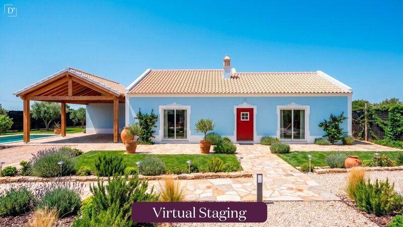 House 2 bedrooms Isolated under construction Paderne Albufeira - tiled stove, acoustic insulation, heat insulation, air conditioning, garden, swimming pool