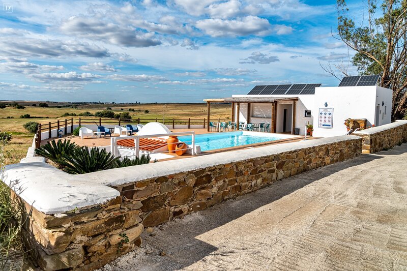 Casa V7 Típica Sao Pedro de Solis São Pedro de Solis Mértola - lareira, piscina, bbq