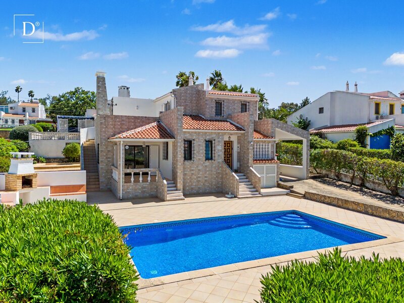 Casa V3 São Brás de Alportel - chimenea, barbacoa, jardín, piscina, terrazas