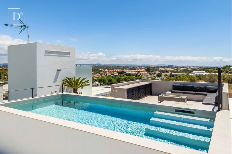 Apartment new 2 bedrooms Albufeira e Olhos de Água - lots of natural light, double glazing, thermal insulation, garage, swimming pool, terrace, radiant floor, air conditioning