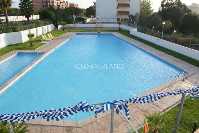 Apartment T1 Praia do Vau Portimão - swimming pool, balcony, balconies, tennis court