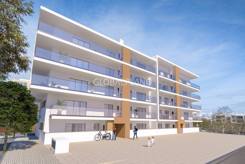 Apartment 3 bedrooms Cerro Ruivo/ Ptm Portimão - garage, double glazing, balcony, kitchen, underfloor heating, solar panels, equipped, parking space