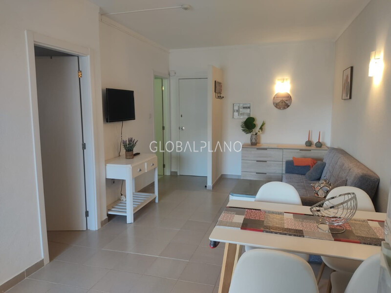 Apartment T1 Praia da Rocha Portimão - equipped, balcony, furnished