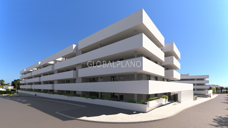 Apartment spacious T3 Lagos Santa Maria - equipped, air conditioning, swimming pool, kitchen, sauna