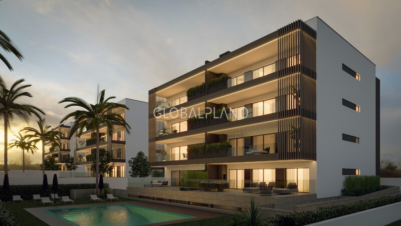 Apartment under construction 3 bedrooms Sesmarias Portimão - garage, swimming pool