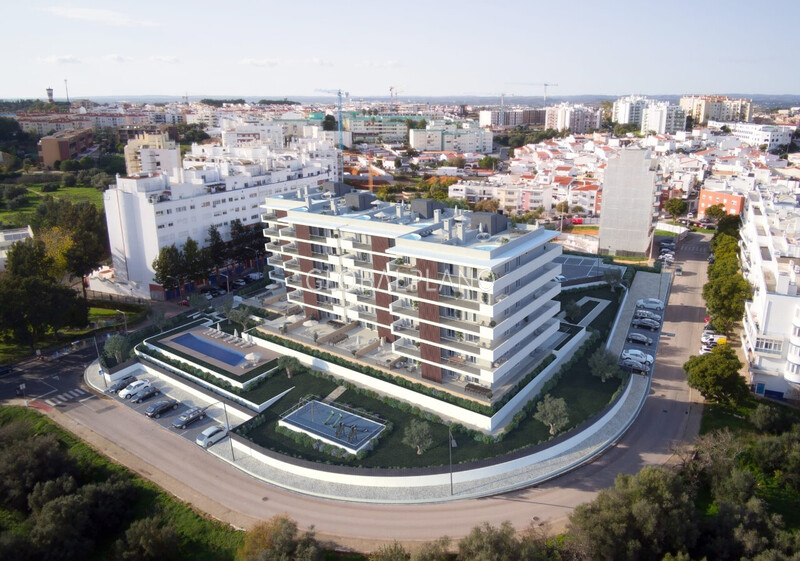 Wohnung Modern gut gelegen T2 Portimão - geschlossene wohnanlage, swimmingpool, wohnanlage