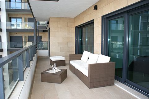 Apartment T1 Modern Praia da Rocha 1 Portimão - balcony, air conditioning, garage