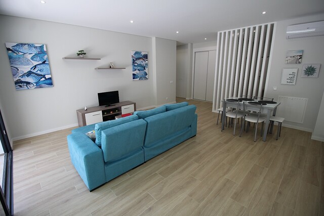 Apartment T1 Modern Praia da Rocha Portimão - furnished, air conditioning, central heating, garage