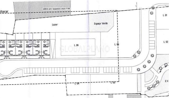 Plot with approved project Três Bicos Portimão - construction viability