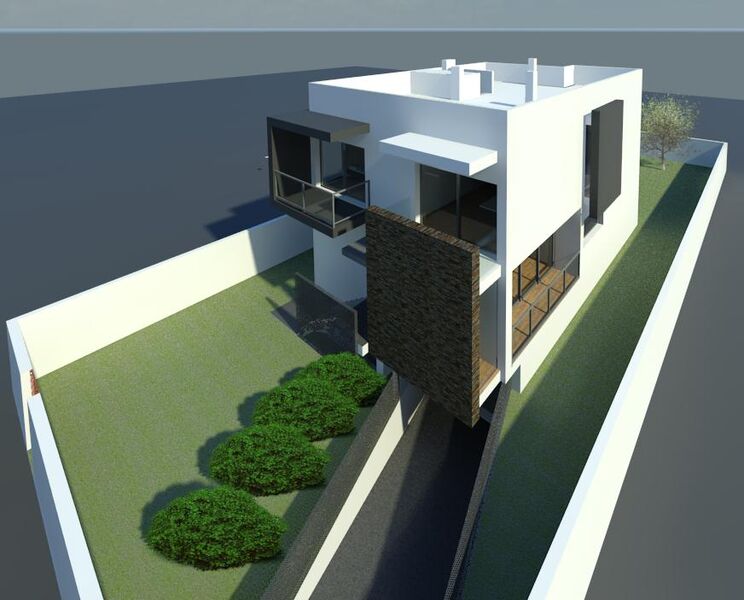 Plot of land with 500.90sqm Conceição Faro - garage