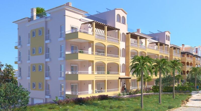 Apartment 3 bedrooms Luxury Lagos Santa Maria - double glazing, balcony, kitchen, solar panels, swimming pool, gardens