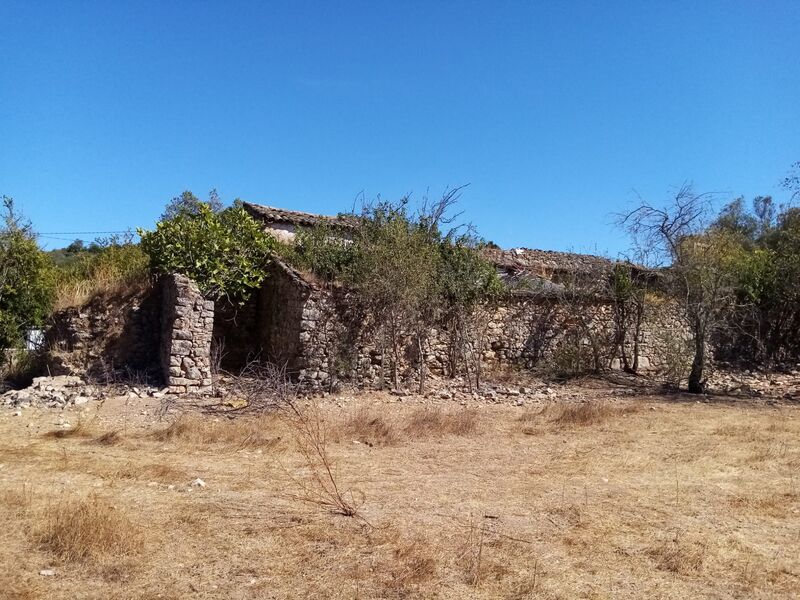 руины типичная в руинах V0 Loulé São Sebastião - сад