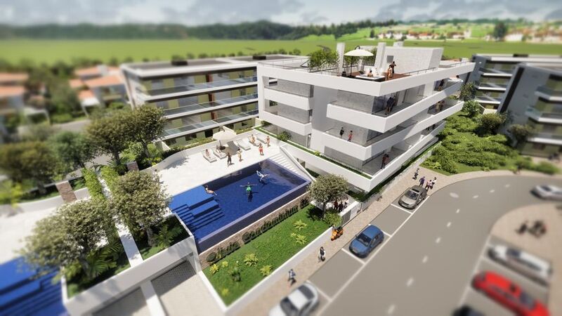 Apartment T3 Portimão - balcony, air conditioning, swimming pool, terraces, condominium, equipped, balconies, terrace, radiant floor