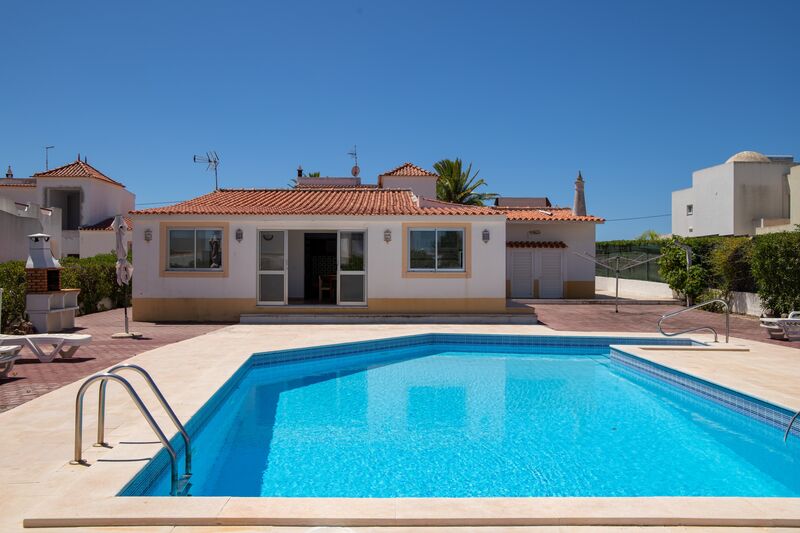 House Modern 5 bedrooms Galé Albufeira - fireplace, garage, sea view, solar panel, terrace, boiler, barbecue, solar panels, garden, swimming pool, equipped