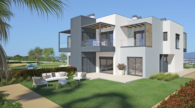 Apartamento T1+2 Sesmarias Lagoa (Algarve) - terraço, jardins, ténis, ar condicionado, piscina