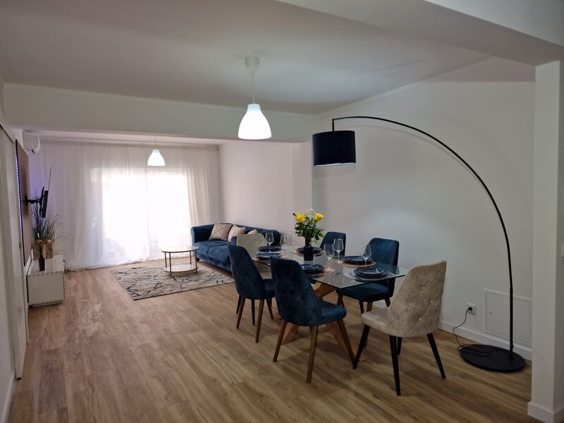 Apartment Renovated in the center 2 bedrooms Quarteira Loulé - double glazing, equipped, balcony, air conditioning