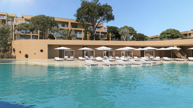Apartment T3 Luxury Altura Castro Marim - air conditioning, swimming pool, tennis court, store room, equipped, terrace