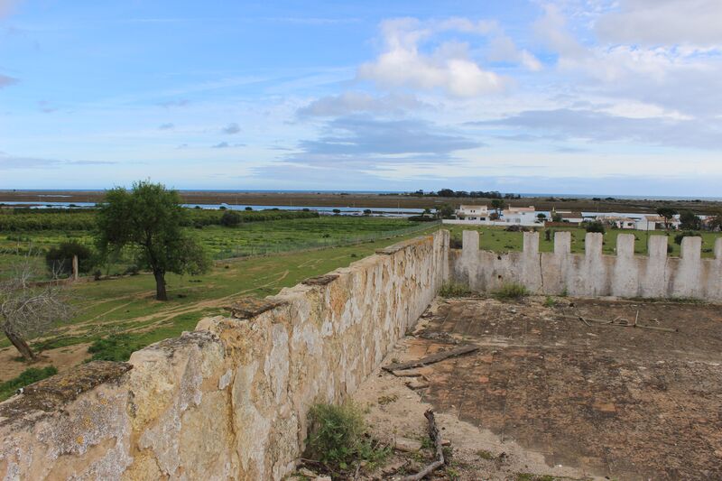 руины старинная V6 Santa Luzia Tavira - вид на море